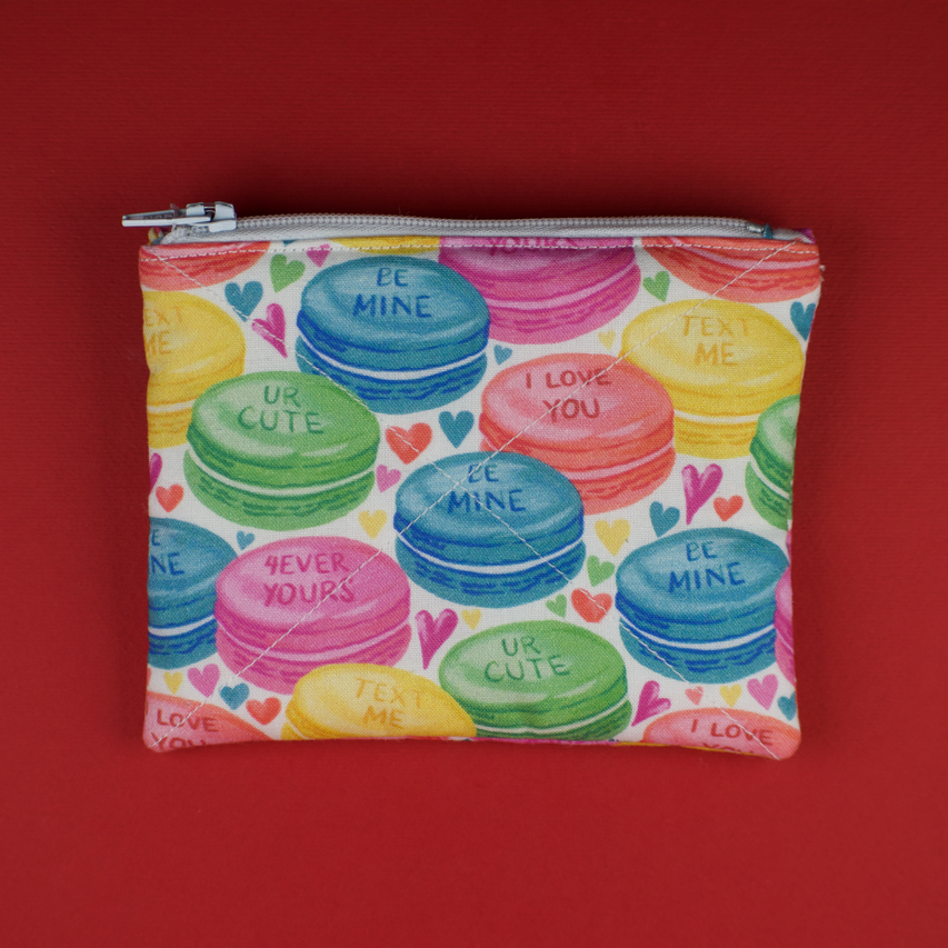 Sweet Valentine Macaron Coin Purse